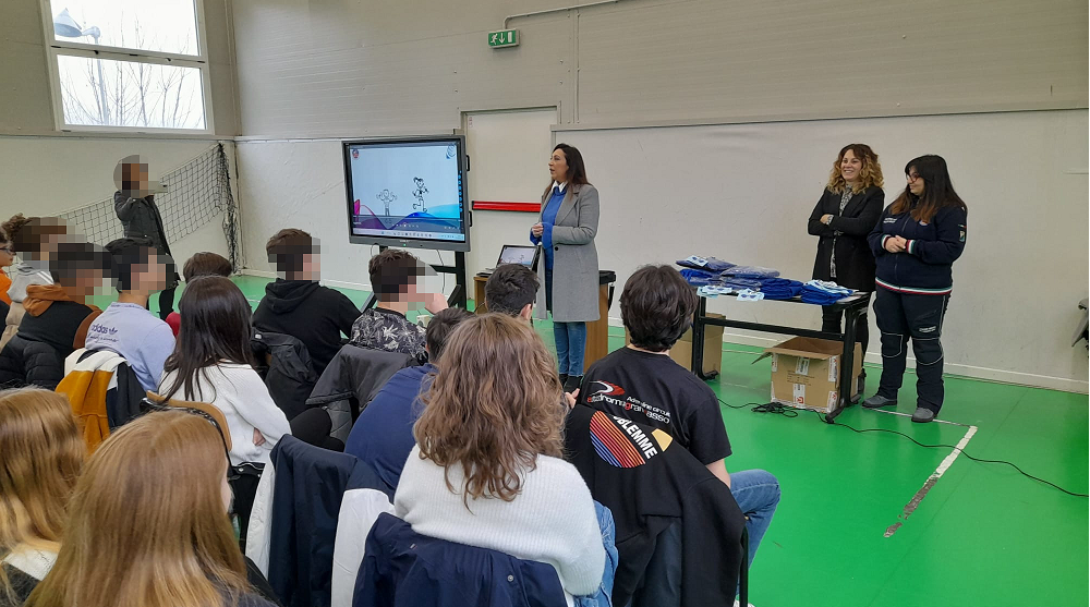 Progetto di diffusione della cultura di Protezione Civile “Barcollo, ma non mollo!” realizzato con la scuola secondaria di I grado “G. Mazzini” dell’Aquila