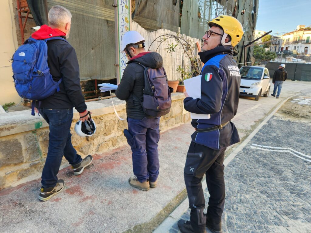 L’Agenzia di Protezione Civile impegnata nell’emergenza Ischia