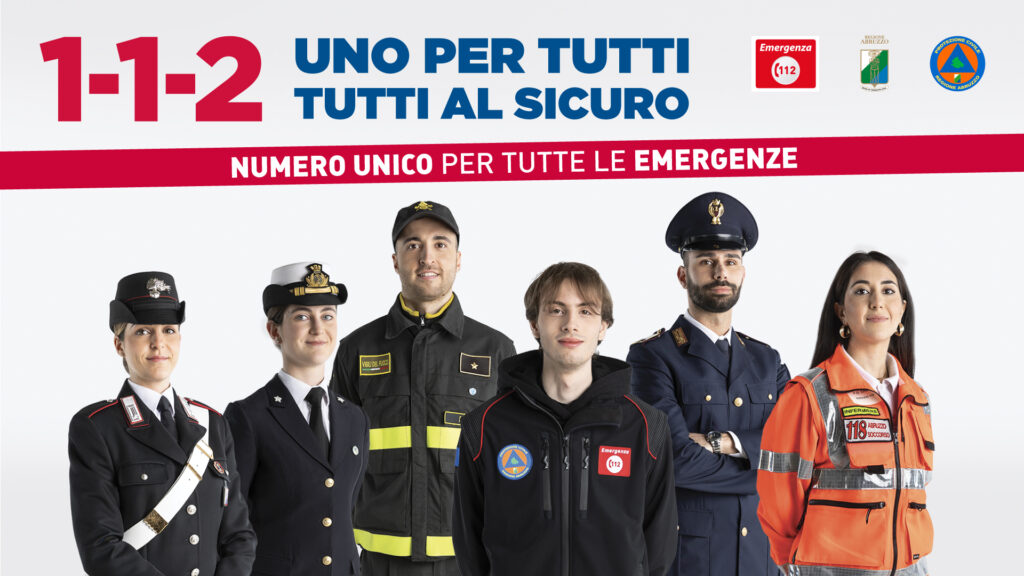 Inaugurazione Numero Unico per le emergenze 1-1-2 (ABRUZZO)