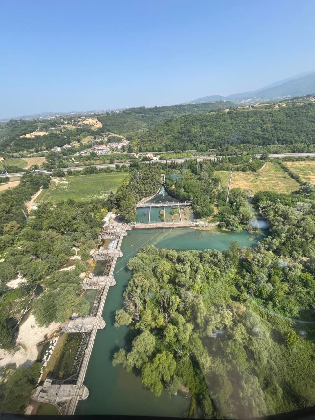 Rilievo aereo sul fiume Pescara: un’attività strategica per l’aggiornamento delle soglie idrometriche di allertamento