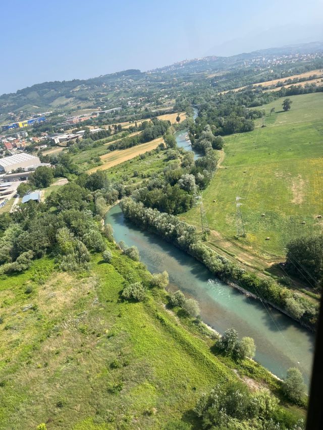 Rilievo aereo sul fiume Pescara: un’attività strategica per l’aggiornamento delle soglie idrometriche di allertamento