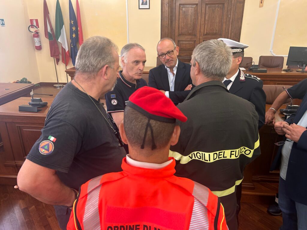 Scelli ricevuto dal sindaco di Sulmona Tirabassi “questa città è strategica per la Protezione Civile”