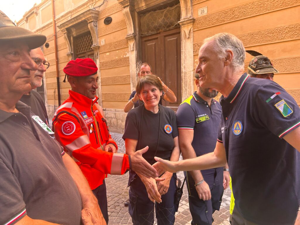 Scelli ricevuto dal sindaco di Sulmona Tirabassi “questa città è strategica per la Protezione Civile”