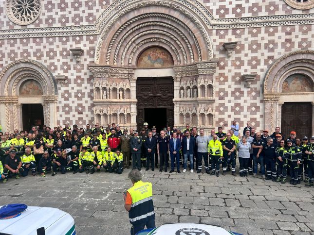 Celebrata all’Aquila la Festa della Protezione Civile. Scelli ai volontari “siate per chiunque ha bisogno di aiuto la speranza che non delude”