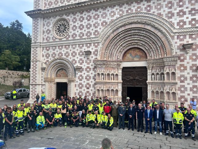 Celebrata all’Aquila la Festa della Protezione Civile. Scelli ai volontari “siate per chiunque ha bisogno di aiuto la speranza che non delude”