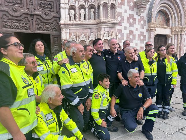 Celebrata all’Aquila la Festa della Protezione Civile. Scelli ai volontari “siate per chiunque ha bisogno di aiuto la speranza che non delude”