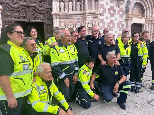 Celebrata all’Aquila la Festa della Protezione Civile. Scelli ai volontari “siate per chiunque ha bisogno di aiuto la speranza che non delude”